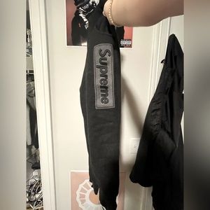 Gray Supreme Joggers